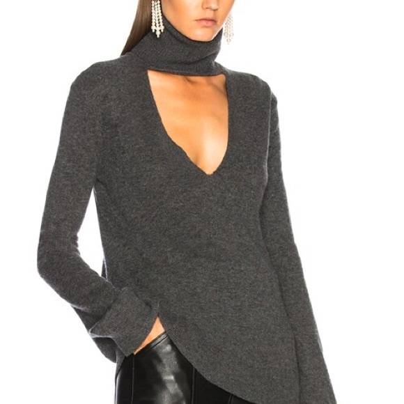 A.L.C. Camilla Sweater Flannel Gray Size Small Shopbop Sold Out - Picture 2 of 2